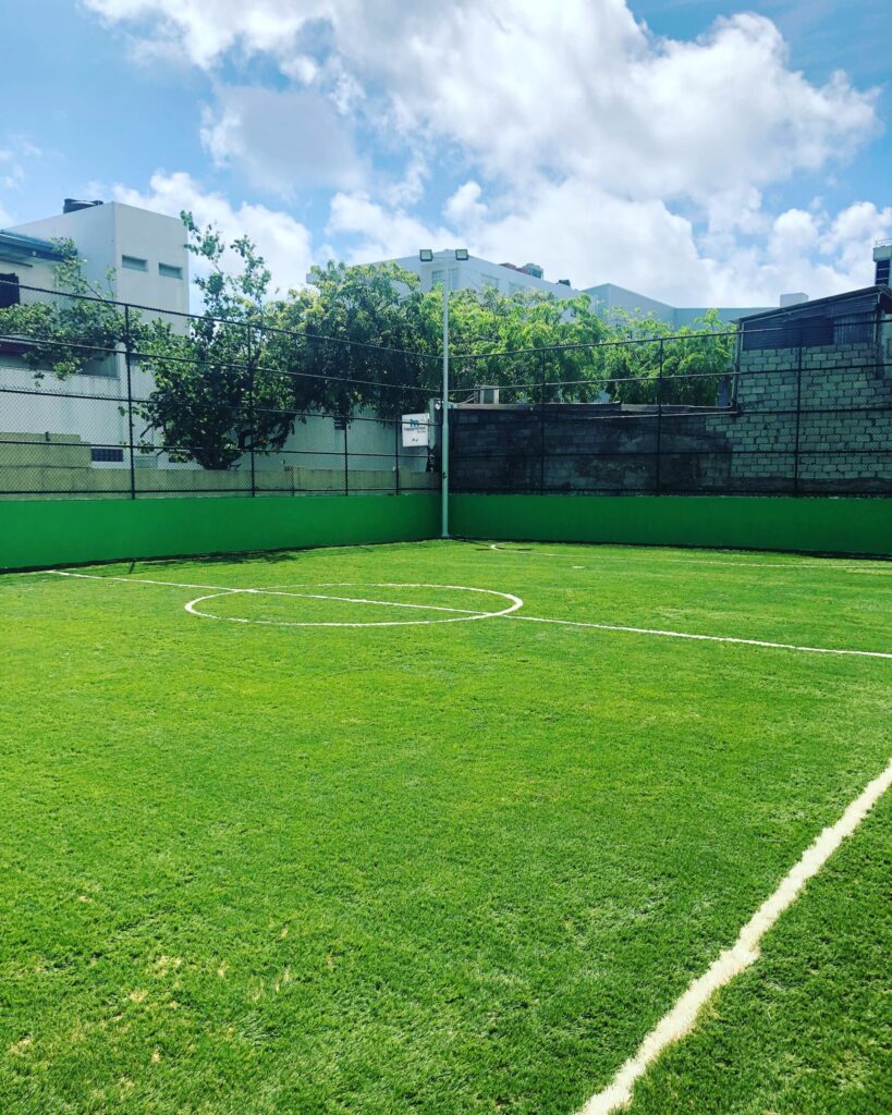 Football ground